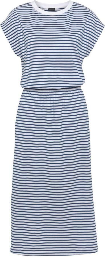 Laura Scott Midi-jurk met elastiek in de taille - Foto 6