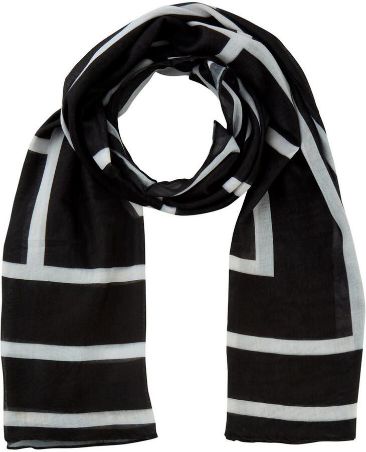 Laura Scott Modieus sjaaltje 180x100cm als sjaal of driehoekige doek nieuw