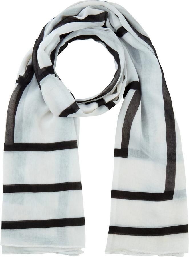 Laura Scott Modieus sjaaltje 180x100cm als sjaal of driehoekige doek nieuw