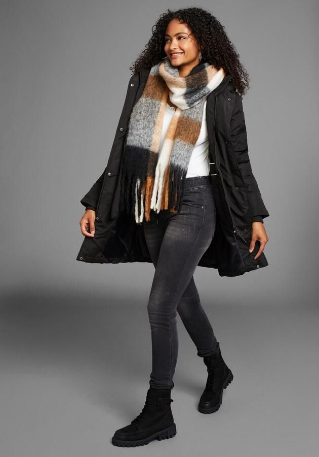 KangaROOS Winterjack met hoge kraag gevoerde capuchon - Foto 4