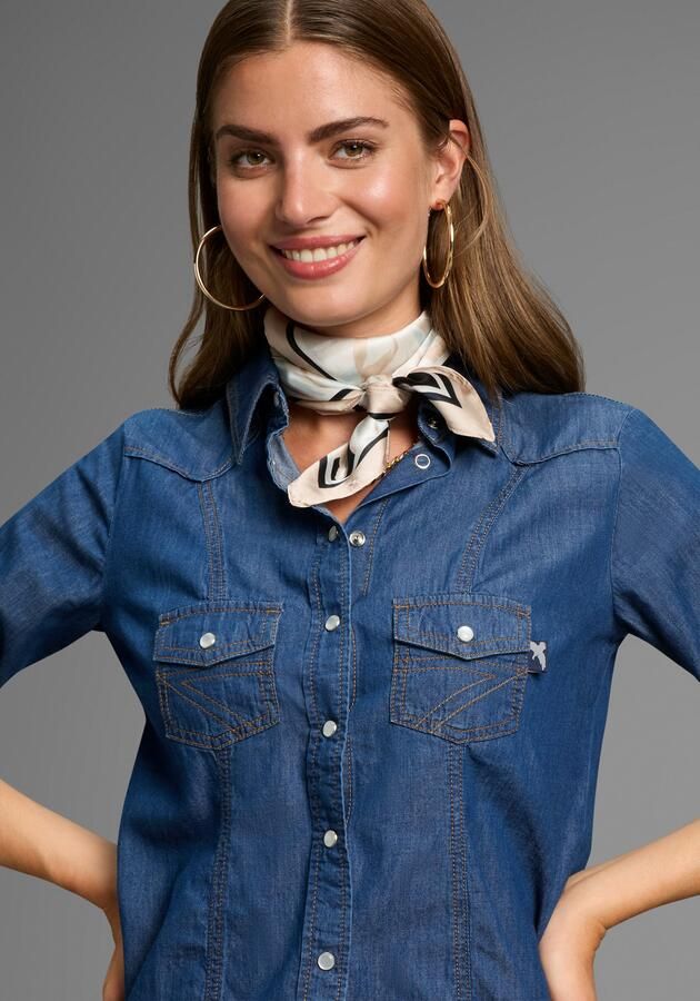 Laura Scott Nickysjaaltje met groot millefleur patroon nieuw