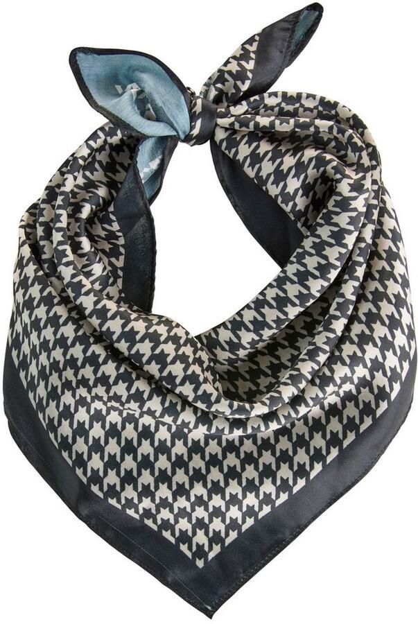 Laura Scott Nickysjaaltje met modieuze haanvoet-alloverprint nieuw - Foto 3