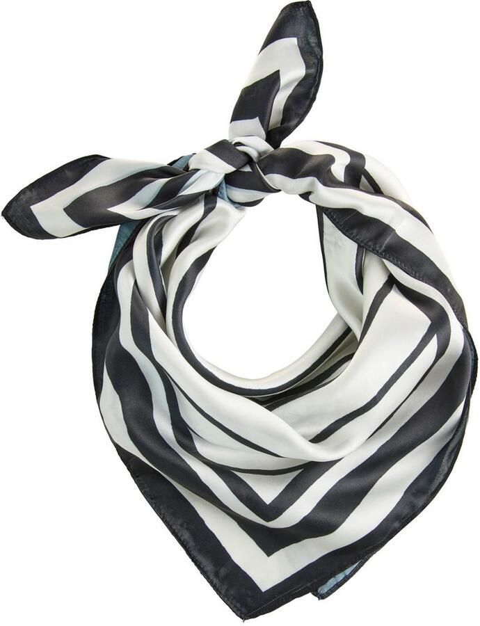 Laura Scott Nickysjaaltje met modieuze streep-alloverprint nieuw