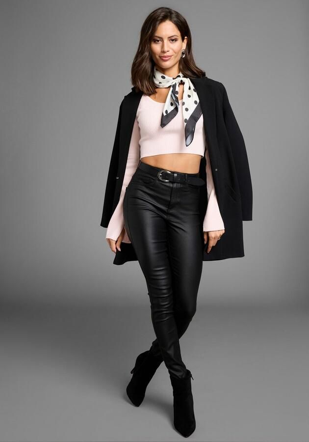 Laura Scott Nickysjaaltje met subtiele stippen en strepen nieuw - Foto 3