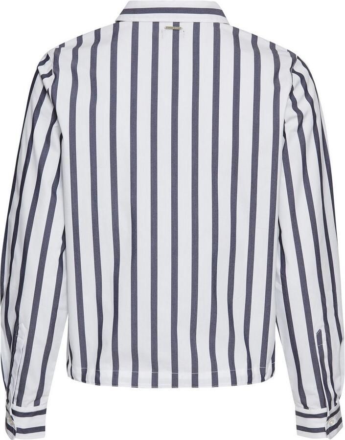 Laura Scott Overhemdblouse in verkorte vorm met bindband - Foto 2