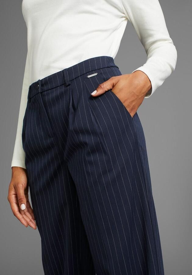 Laura Scott Pantalon met krijtstrepen - Foto 2