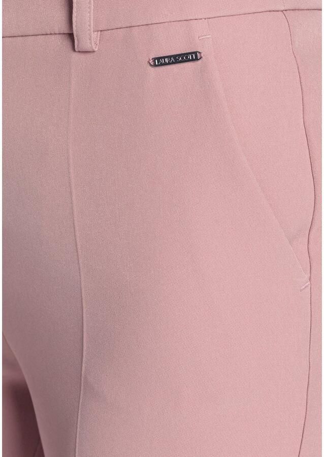 Laura Scott Pantalon met persplooien