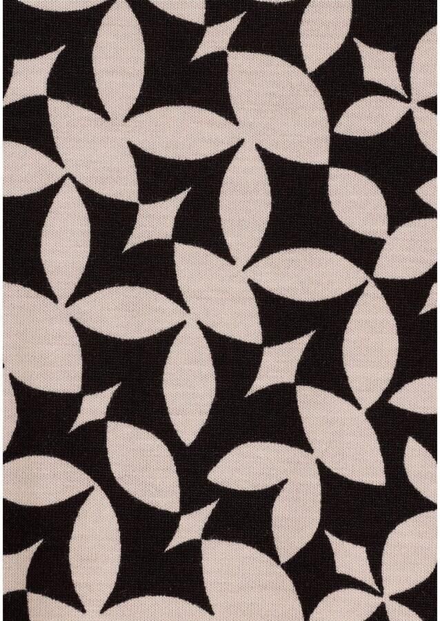 Laura Scott Shirt met 3 4-mouwen casual gesneden bedrukt v-hals - Foto 2