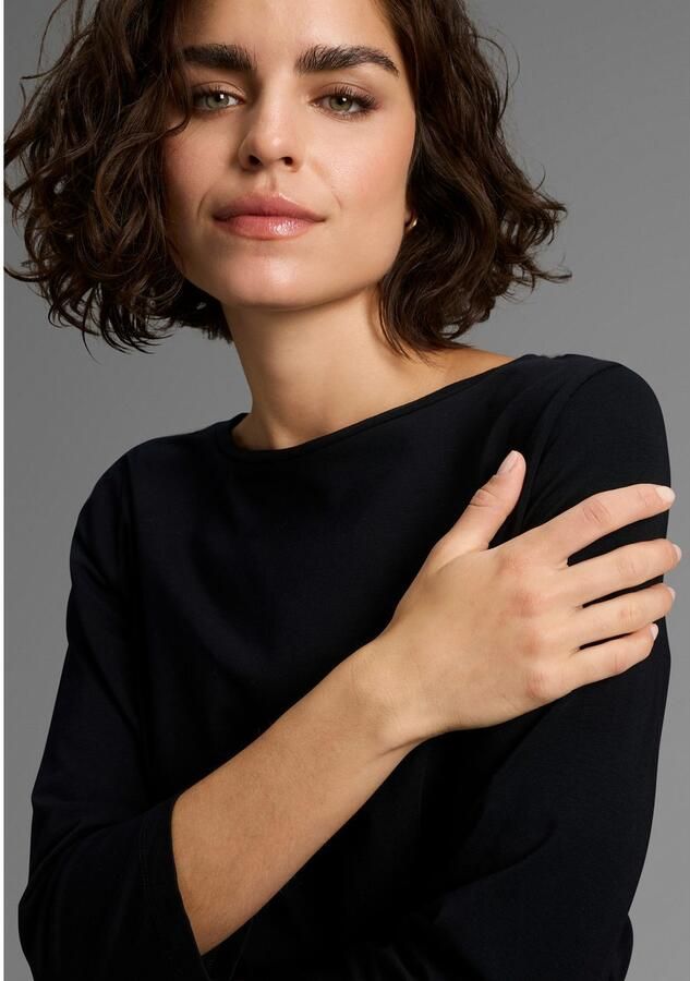 Laura Scott Shirt met 3 4 mouwen met boothals nieuwe collectie - Foto 3