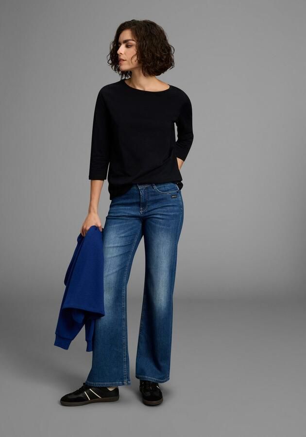 Laura Scott Shirt met 3 4 mouwen met boothals nieuwe collectie - Foto 4