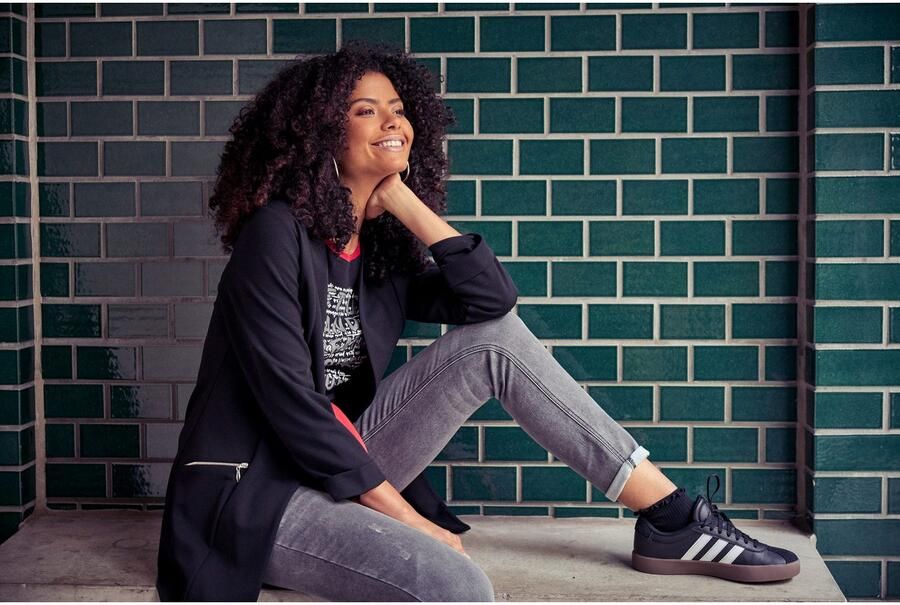 Laura Scott Lange blazer met ritssluitingen - Foto 3