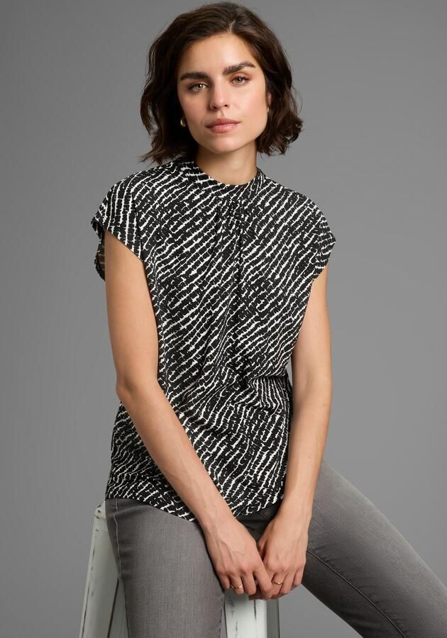 Laura Scott Shirt met korte mouwen met modieus motief nieuwe collectie - Foto 6