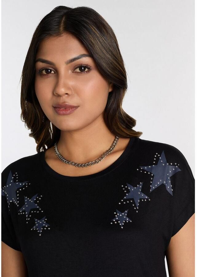 Laura Scott Shirt met korte mouwen met stijlvolle sterren - Foto 2