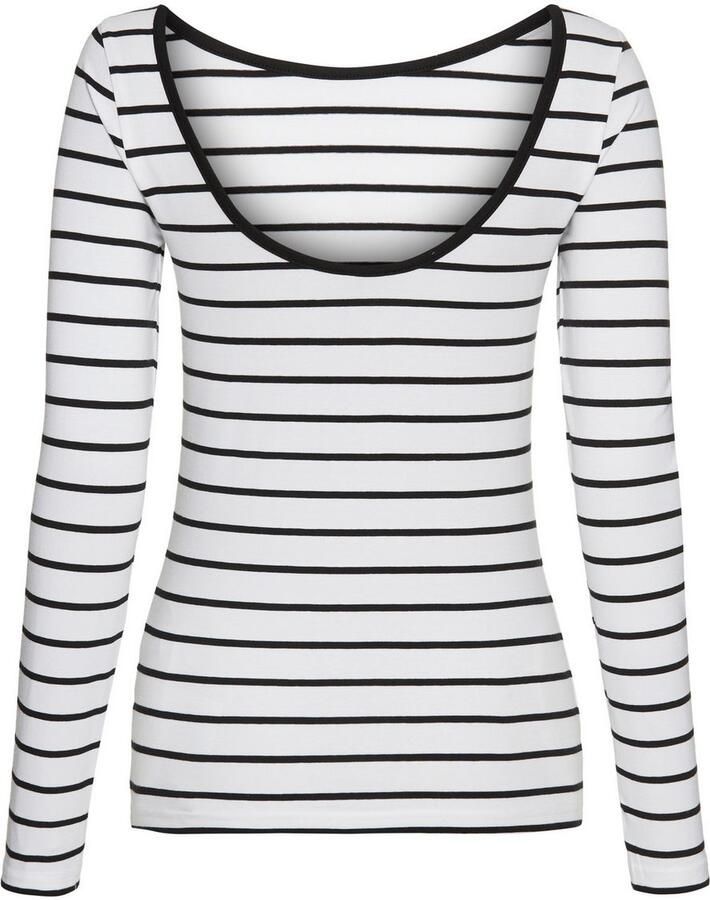 Laura Scott Shirt met lange mouwen met lage ruglijn - Foto 2