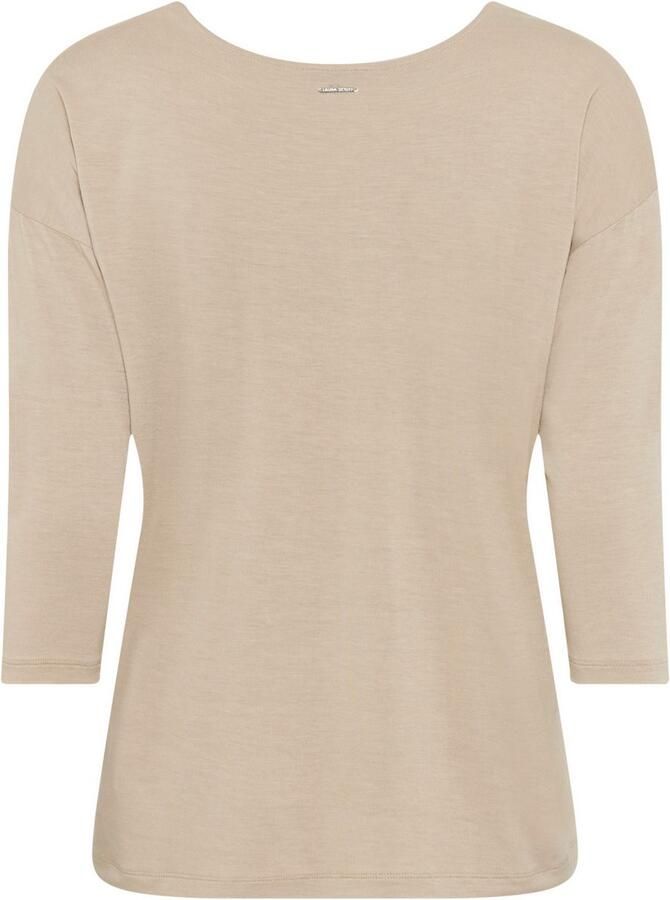 Laura Scott Shirtblouse in materiaalmix met folieprint nieuwe kleuren - Foto 2