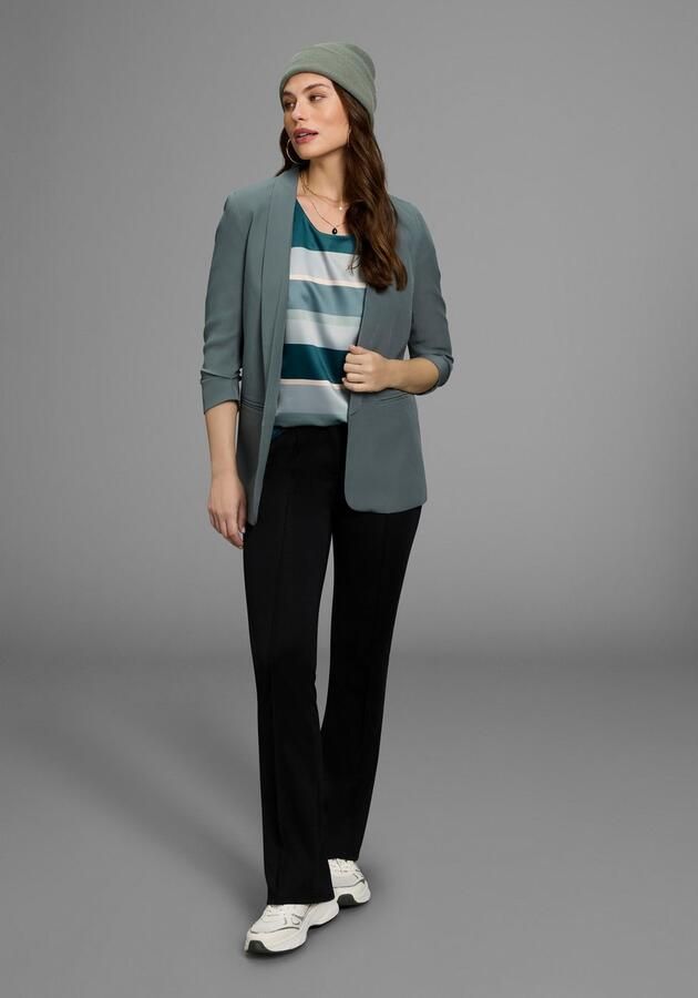 Laura Scott Shirtblouse in modieus streepdesign nieuwe kleuren - Foto 5