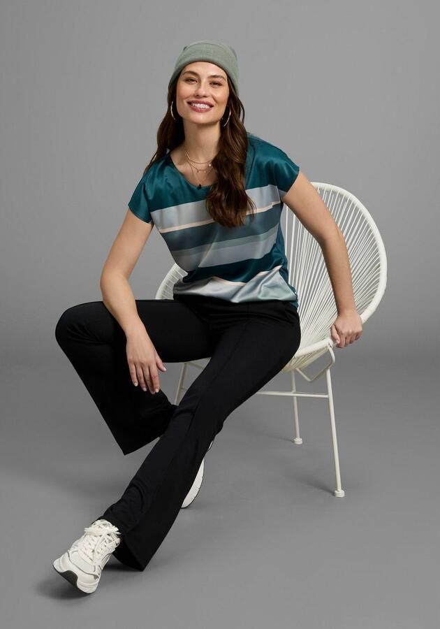 Laura Scott Shirtblouse in modieus streepdesign nieuwe kleuren - Foto 6