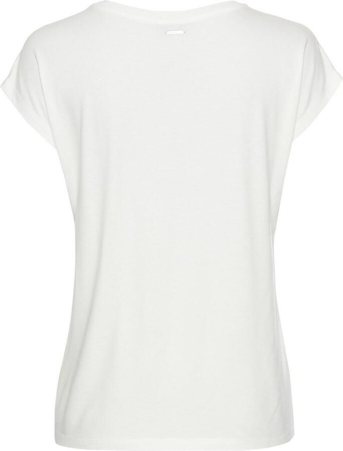 Laura Scott Shirtblouse met edel-subtiele bloe print op satijn - Foto 7