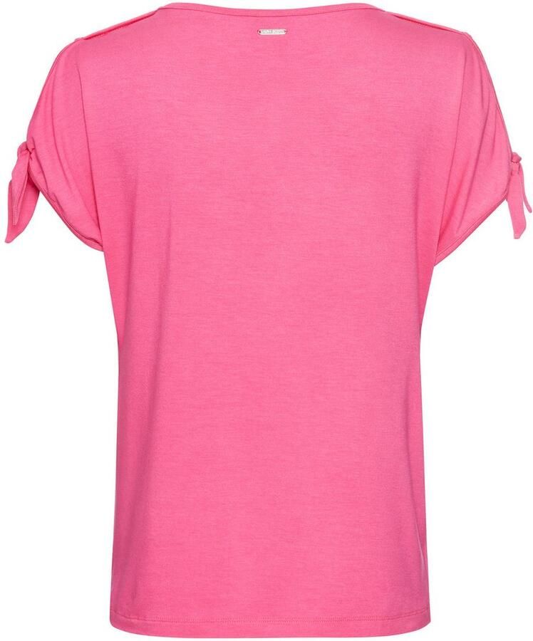 Laura Scott Shirtblouse met luipaardprint & strikband - Foto 8