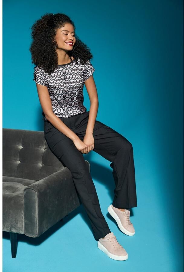 Laura Scott Shirtblouse van glanzend satijn - Foto 9