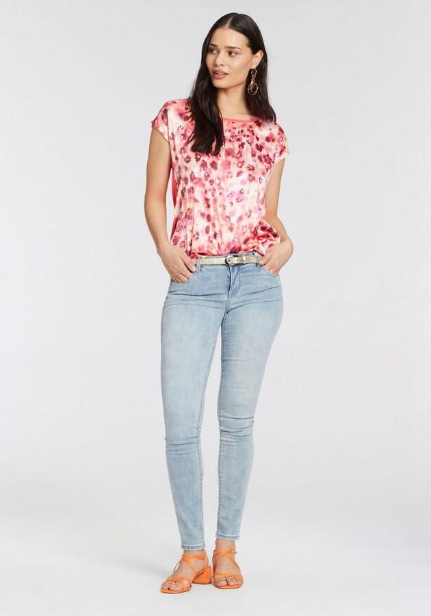 Laura Scott Shirtblouse van glanzend satijn - Foto 8