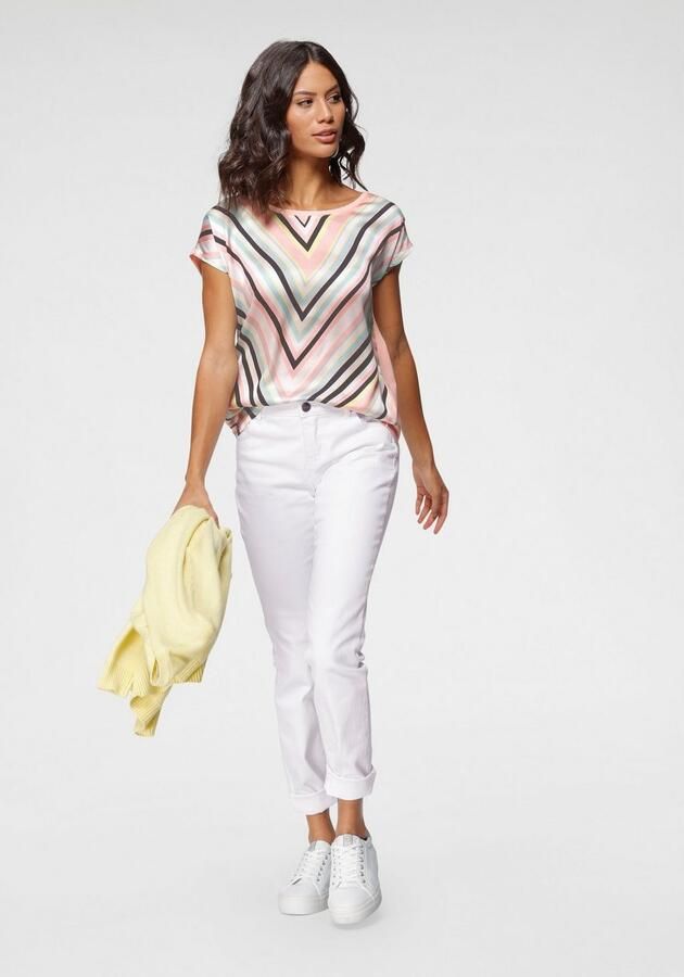 Laura Scott Shirtblouse van glanzend satijn - Foto 6