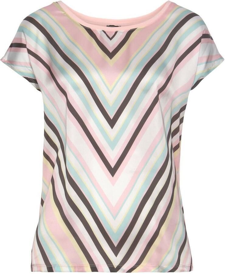 Laura Scott Shirtblouse van glanzend satijn