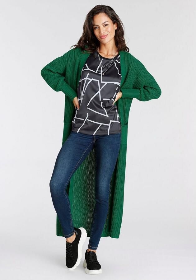 Laura Scott Shirtblouse van glanzend satijn - Foto 6