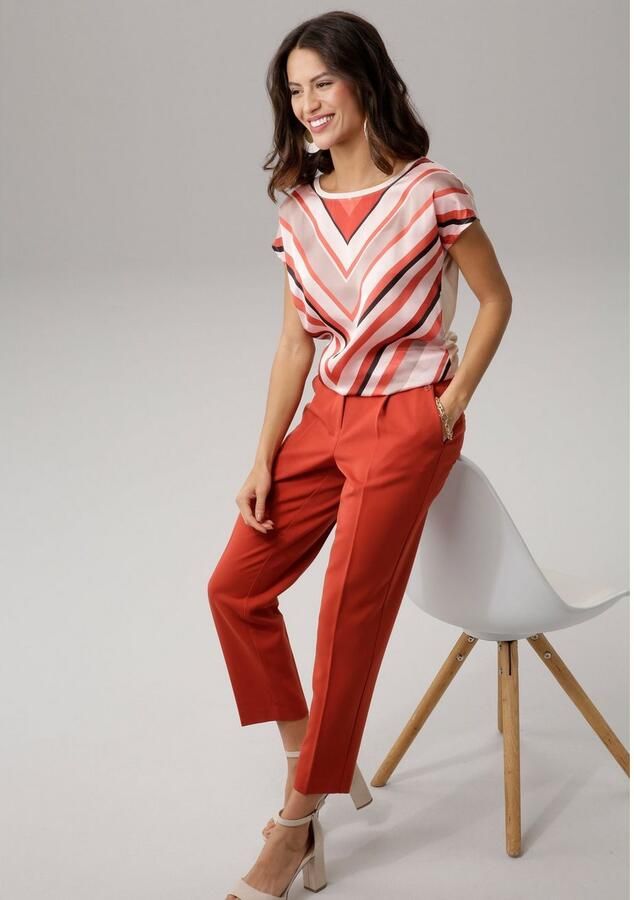 Laura Scott Shirtblouse van glanzend satijn - Foto 5