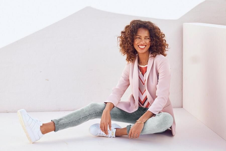 Laura Scott Shirtblouse van glanzend satijn - Foto 8