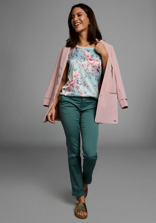 Laura Scott Shirtblouse van glanzend satijn - Foto 5