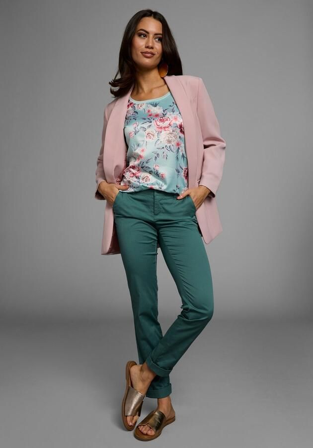 Laura Scott Shirtblouse van glanzend satijn - Foto 6