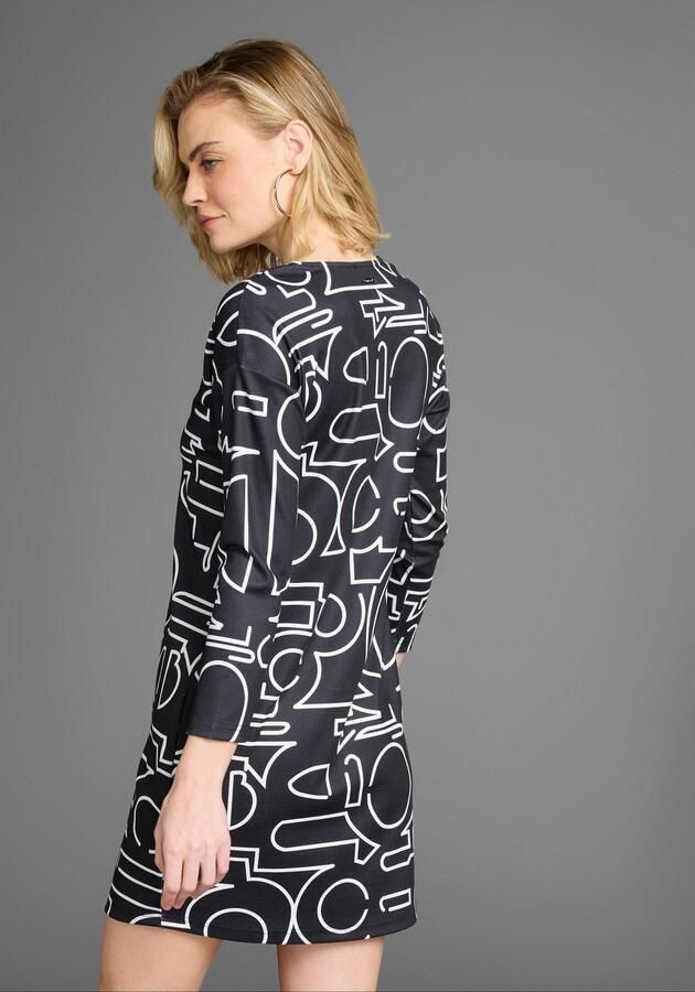 Laura Scott Shirtjurk met moderne print all-over - Foto 5