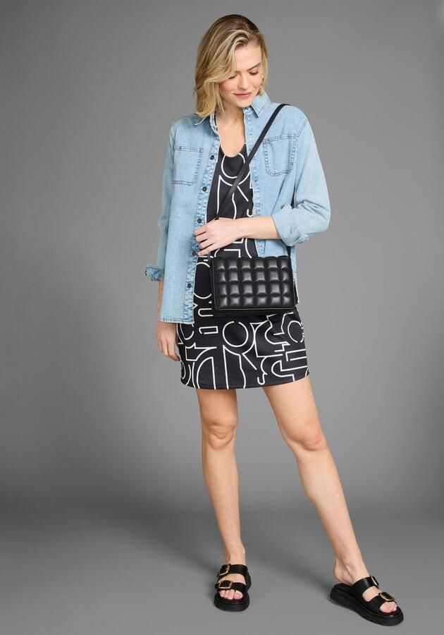 Laura Scott Shirtjurk met moderne print all-over - Foto 2