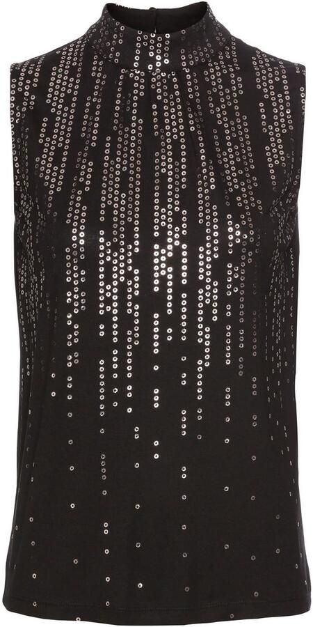 Laura Scott Shirttop met paillettenprint - Foto 5