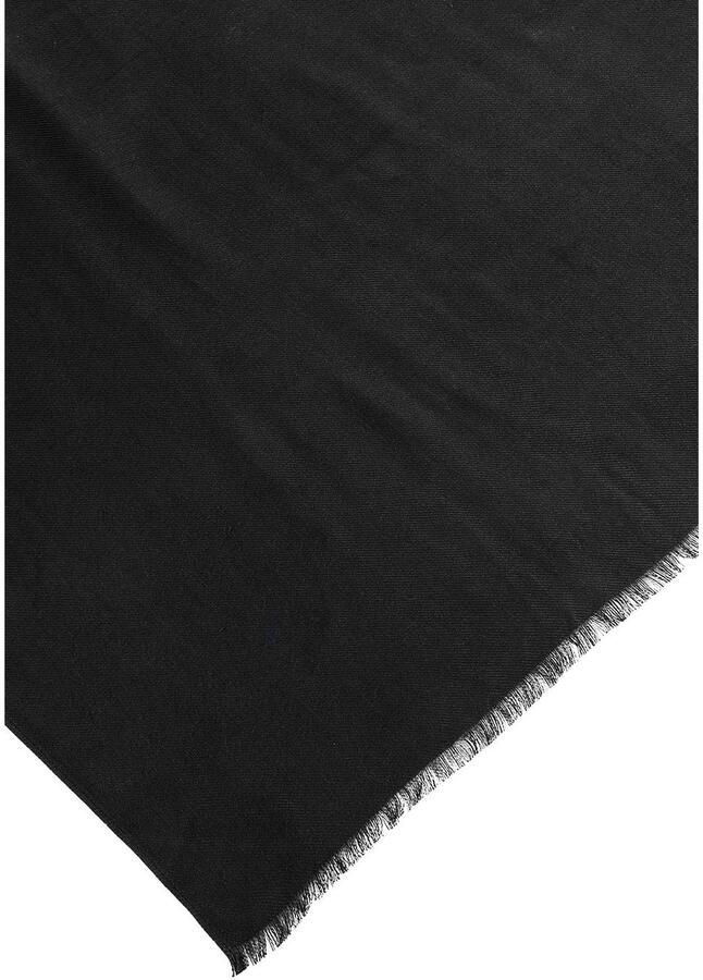 Laura Scott Sjaal-doek met fijne franjes nieuwe kleur champagne