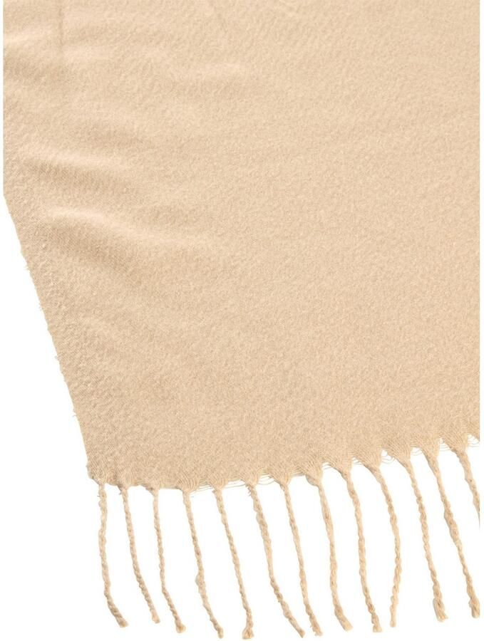 Laura Scott Sjaal met modieuze franjes in klassieke effen kleuren nieuw - Foto 2