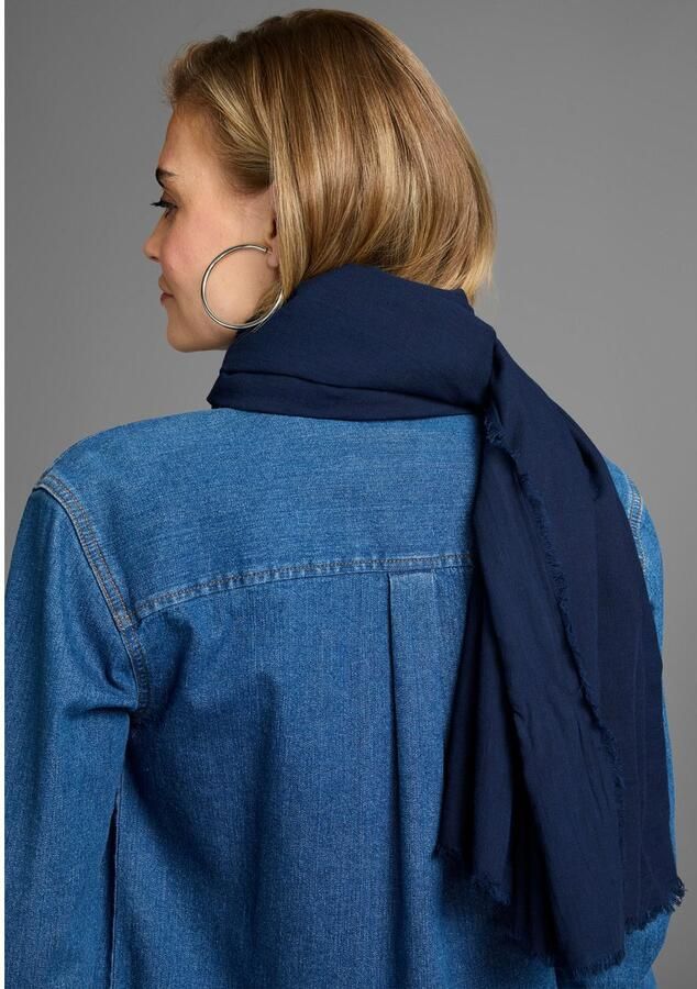 Laura Scott Sjaaltje in vierkante maxi-vorm nieuw - Foto 4