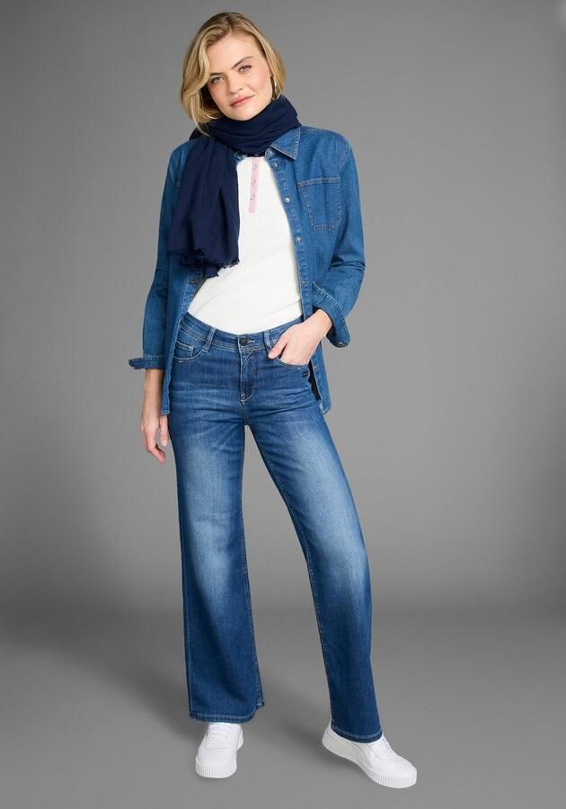 Laura Scott Sjaaltje in vierkante maxi-vorm nieuw - Foto 5