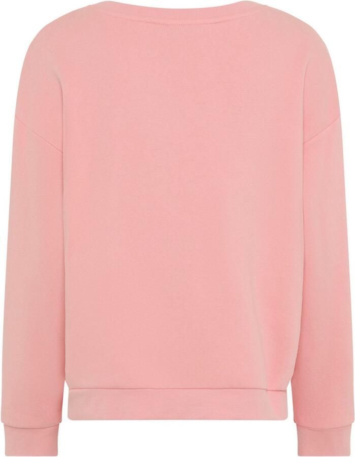 Laura Scott Sweatshirt Geruwde sweatstof met modieuze print en ronde hals - Foto 2