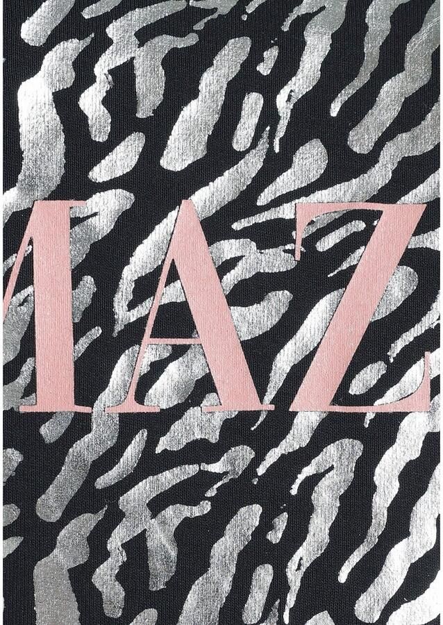 Laura Scott T-shirt figuurvolgende pasvorm bedrukt ronde hals - Foto 2