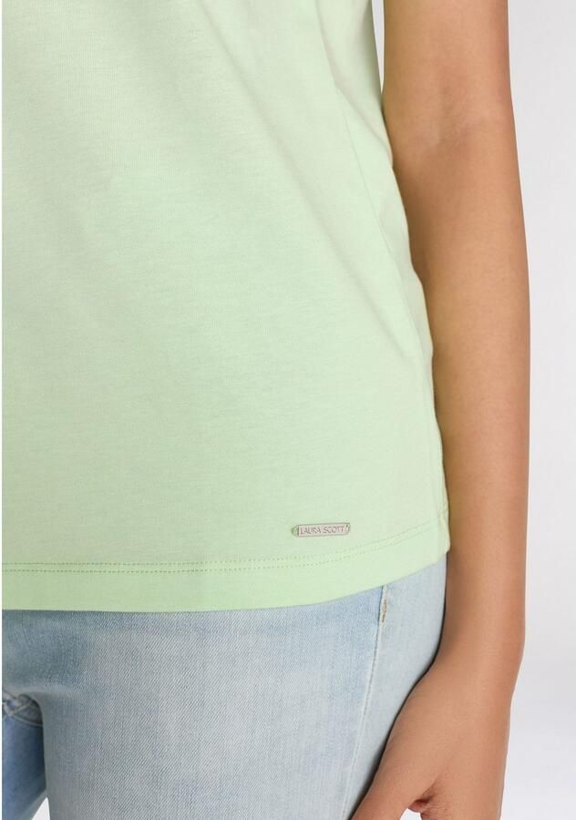 Laura Scott T-shirt in moderne kleuren (4-delig 4-delige set) - Foto 3