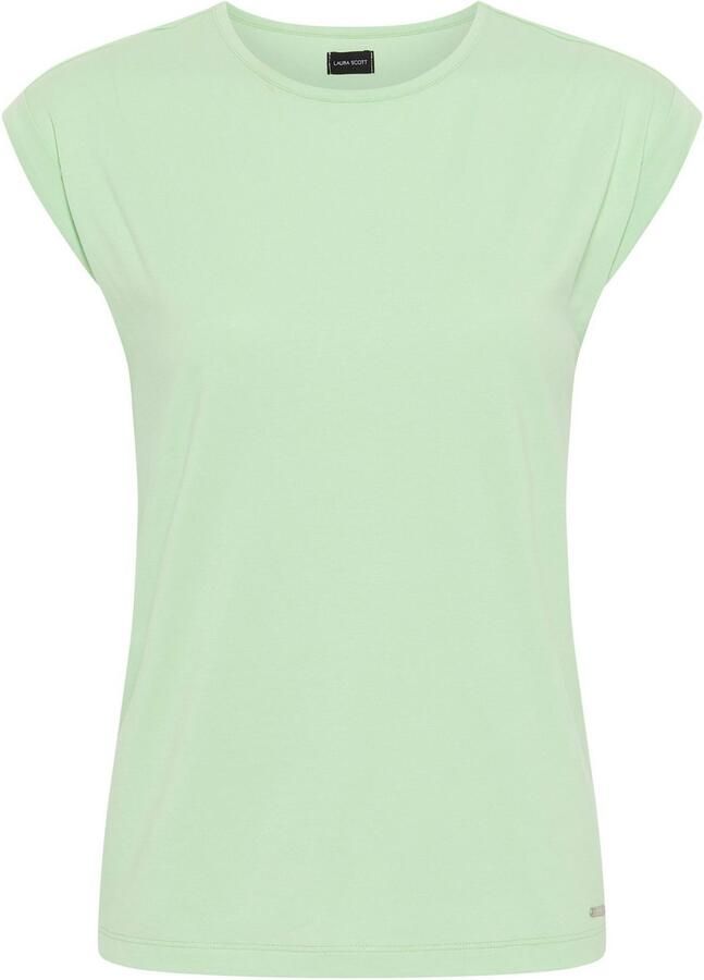 Laura Scott T-shirt in moderne kleuren (4-delig 4-delige set)