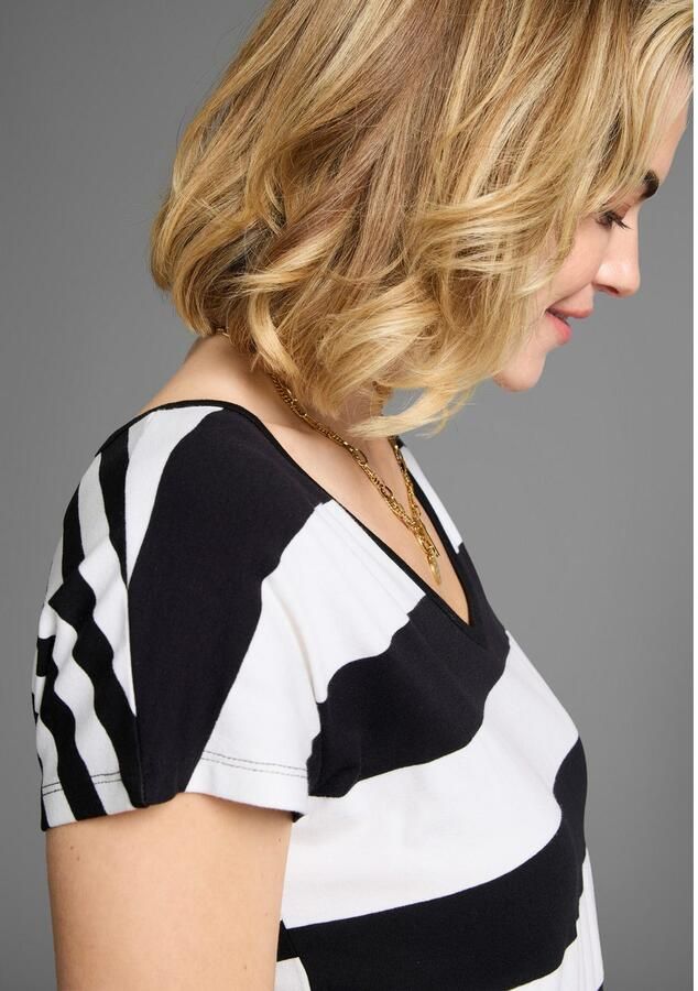 Laura Scott T-shirt in strepenmix - Foto 3