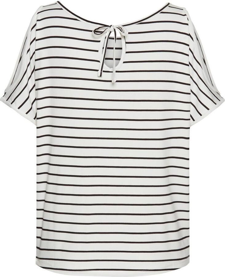 Laura Scott T-shirt met cut-out effect op de schouders - Foto 6