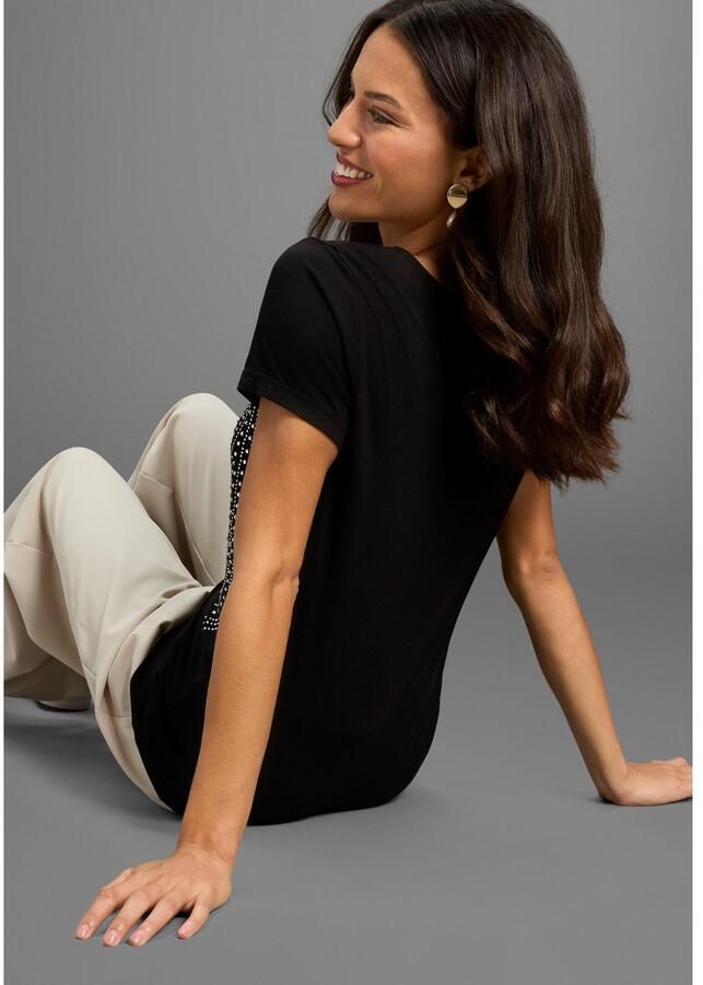 Laura Scott T-shirt met glinstersteentjes - Foto 2