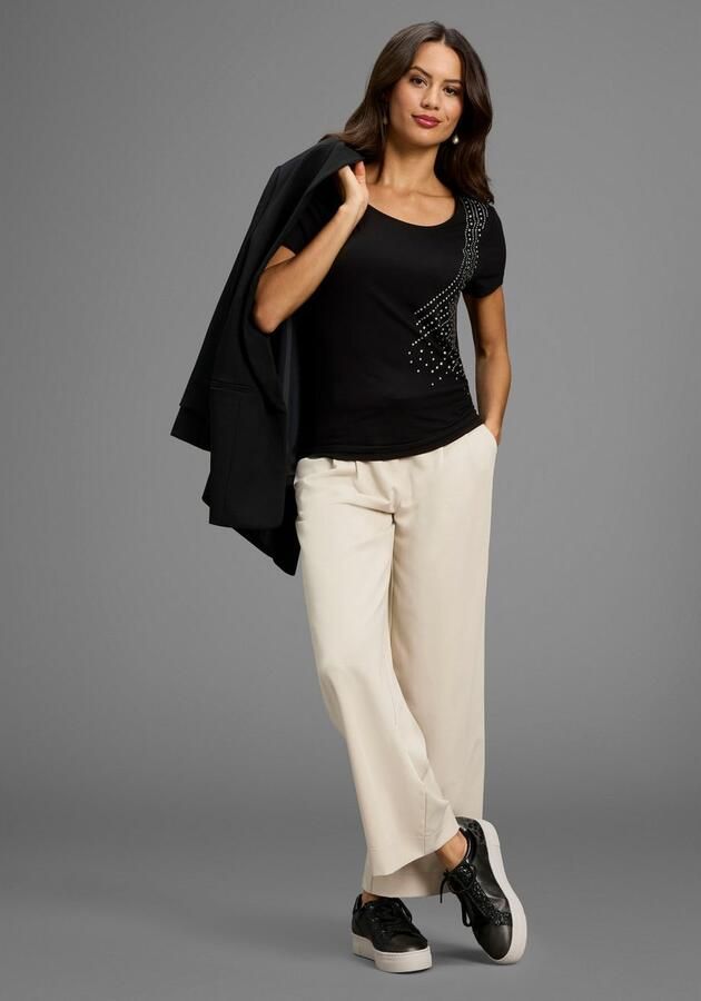 Laura Scott T-shirt met glinstersteentjes - Foto 10