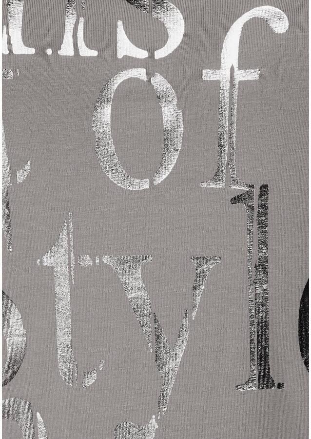 Laura Scott T-shirt zeer figuurvolgend met frisse print ronde hals voor vrije tijd - Foto 2