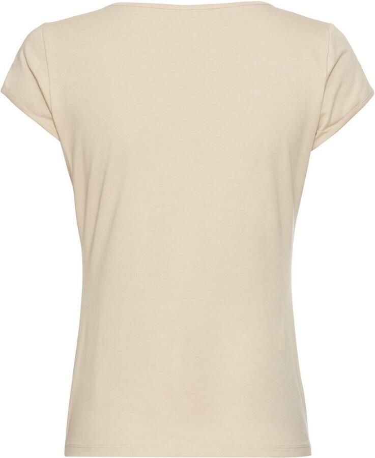 Laura Scott T-shirt zeer figuurvolgend met frisse print ronde hals voor vrije tijd - Foto 7