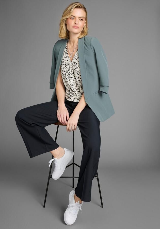 Laura Scott Tanktop in vrouwelijke stijl met v-hals & strik - Foto 3
